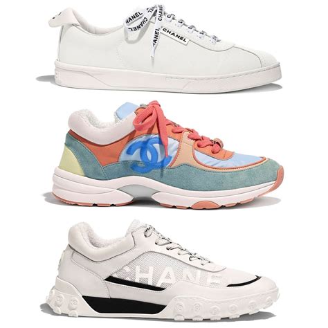 chanel sneakers womens 2019